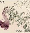 中国花鸟画鸡冠花的画法