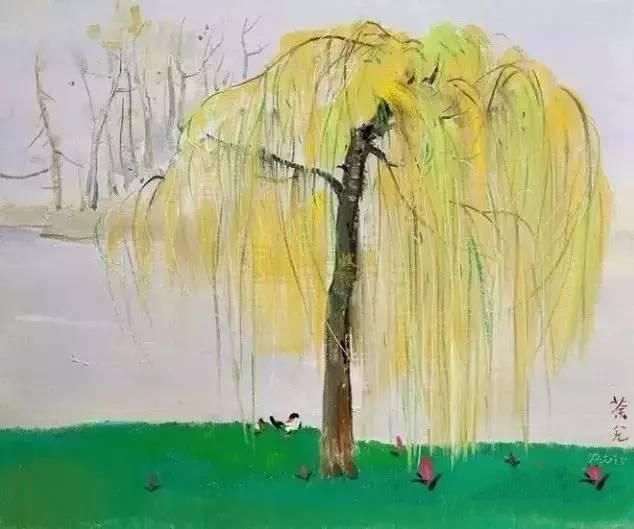 吴冠中笔下春天，怎么可以这么美！