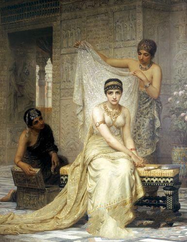 埃得温・朗油画《瓦实提》