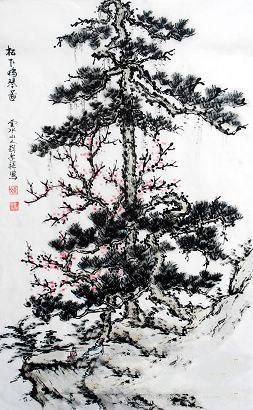 国画树木的绘画技法图文详解