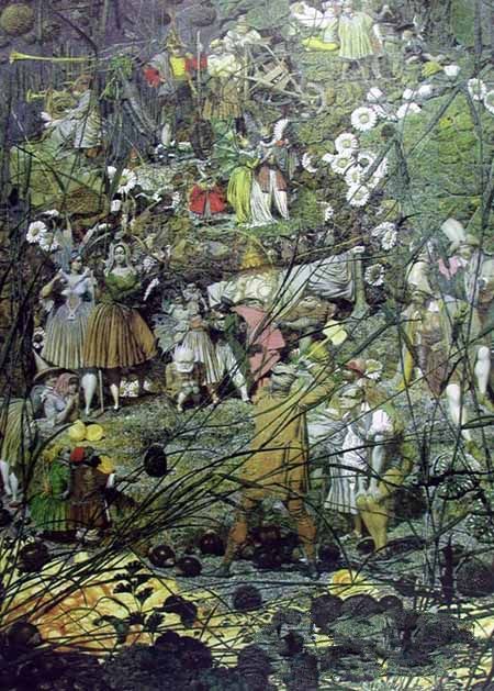 理查德・达德作品《仙女们的妙举》