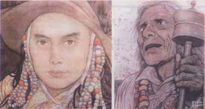 工笔人物画技法