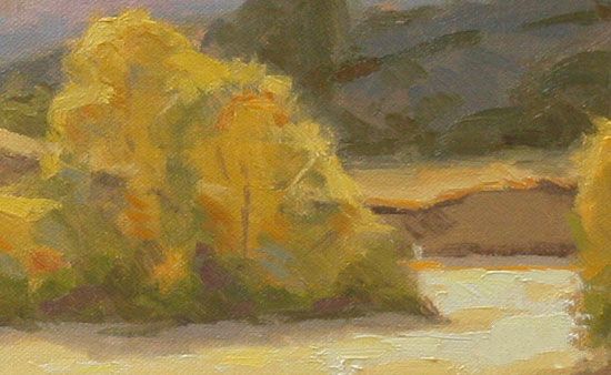 油画在油画颜料