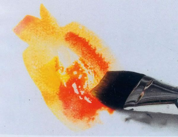 使用留白胶的水彩画留白技法，插图七