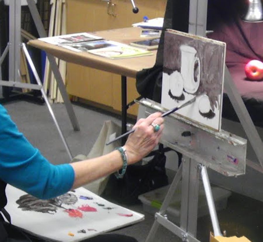 oil painting underpainting 3 photo oil painting underpainting 3