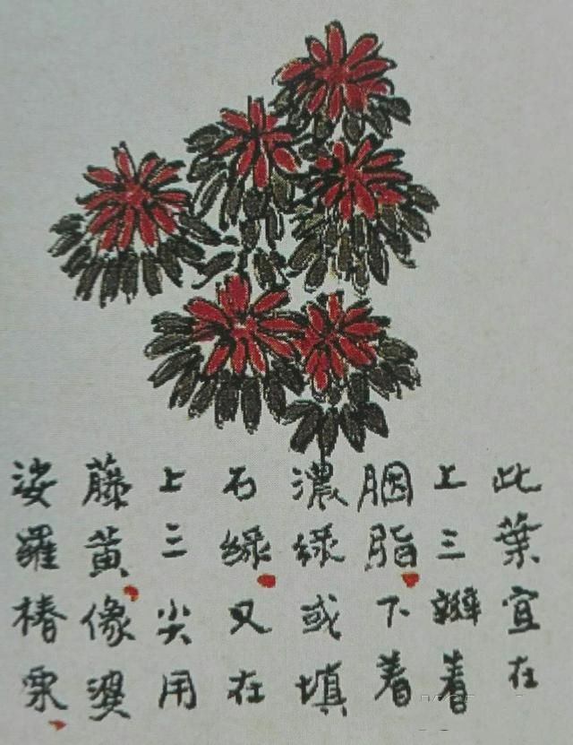 <芥子园>――夹叶法2