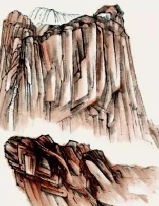 图文教程：山石的画法（二）