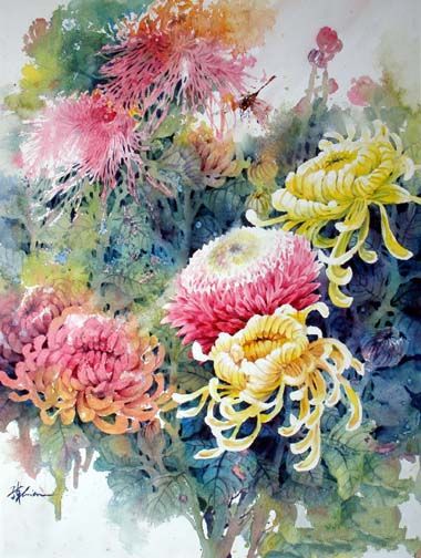如何画花1照片吗 如何画花1