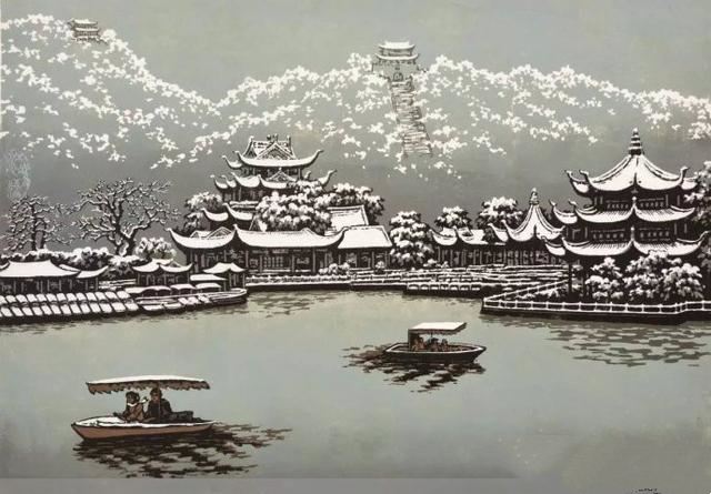 林灿版画作品欣赏