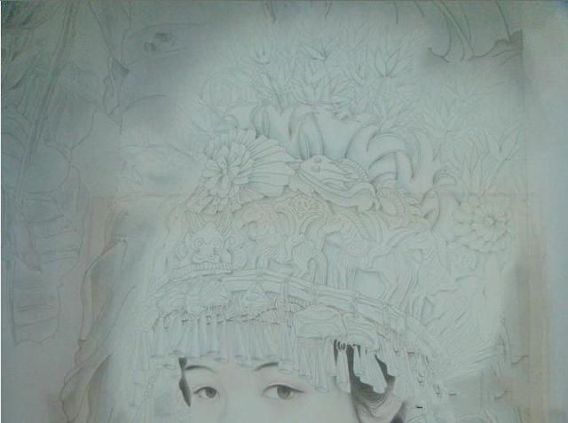 工笔人物的画法详细步骤图解 现代工笔人物肤色脸部眼睛嘴唇的染法步骤