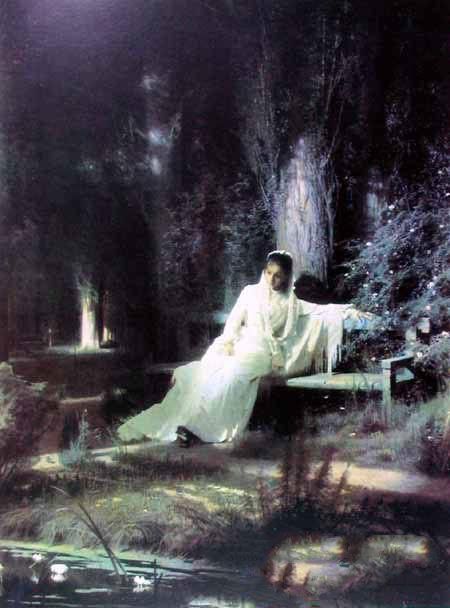 克拉姆斯柯依《月夜》