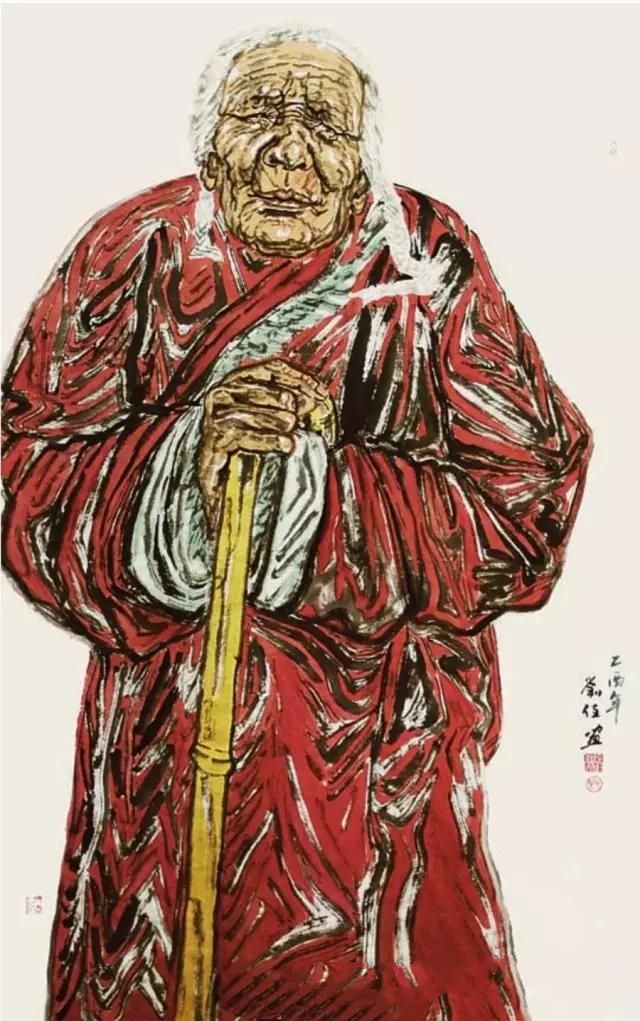 写意人物画法步骤详解