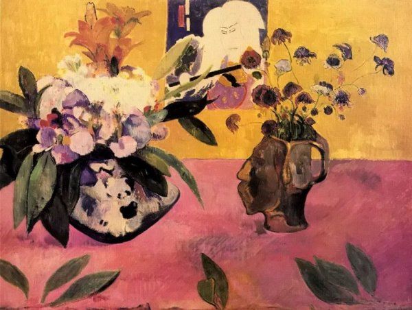 保罗・<a href=https://www.kuhw.com/e/tags/?tagname=%E4%BF%9D%E7%BD%97%C2%B7%E9%AB%98%E6%9B%B4 target=_blank class=infotextkey>高更</a>【静物与日本画】作品-- 法国