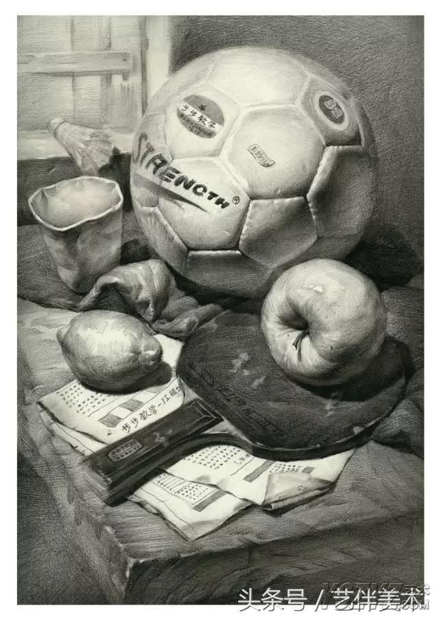 素描静物入门教程绘画步骤