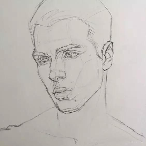 绘画！头像不会找结构，这里有步骤，全收下吧！