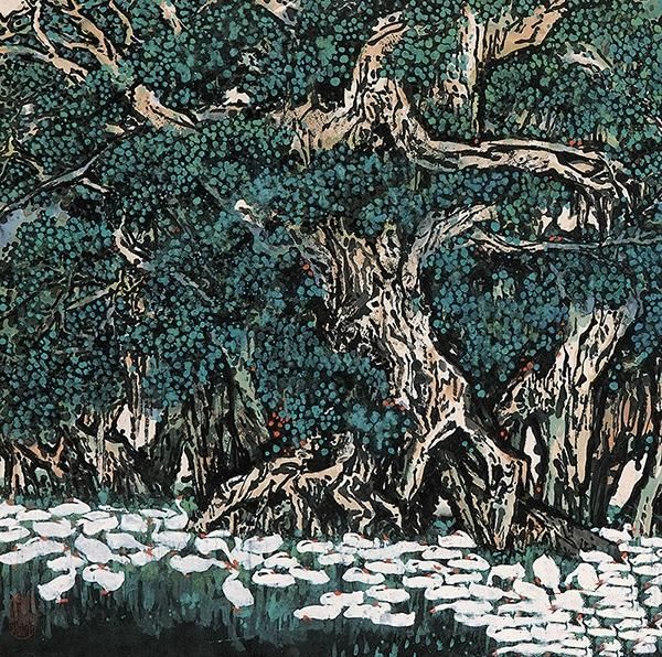 版画家戴开武作品欣赏