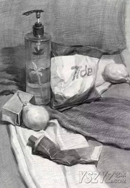 静物素描结构的重要性