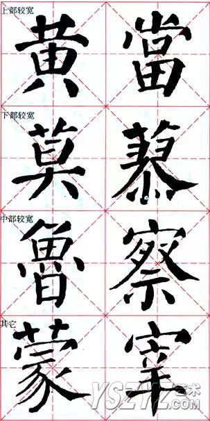 临《颜勤礼碑》，结构掌握了，离成功就不远了！