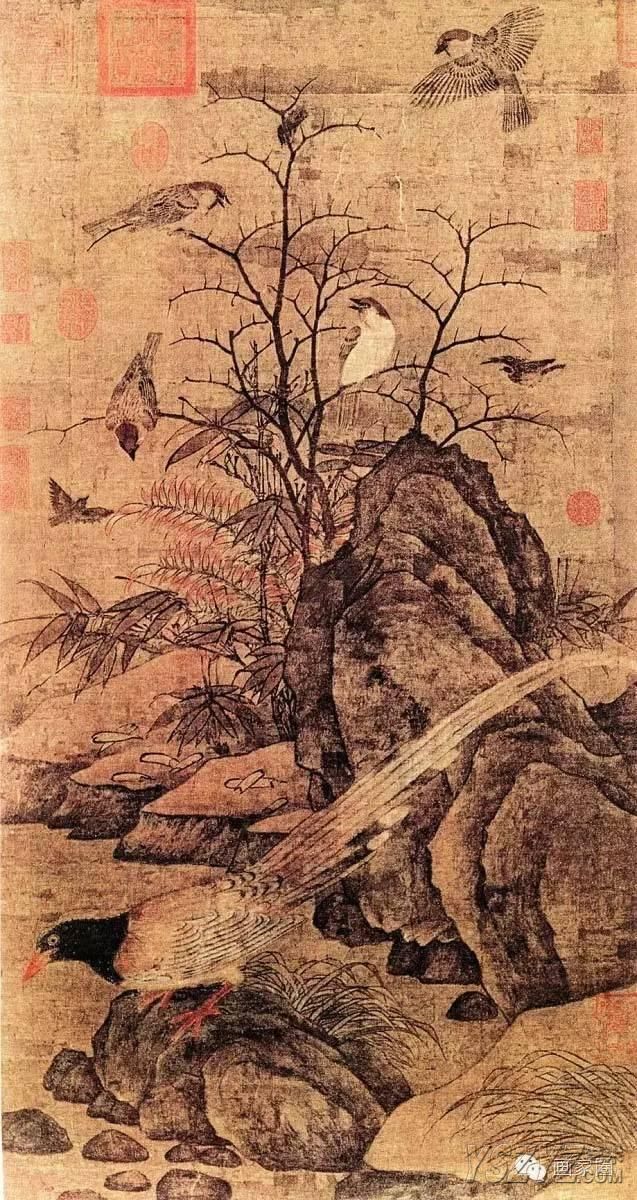 第二十六期：黄居� 与《山鹧棘雀图》