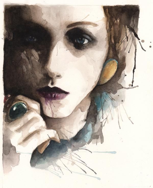 水彩绘画04Rosaria Battiloro水彩绘画作品