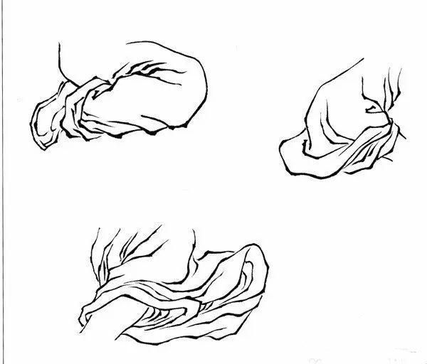 国画教程|教你十八种工笔线描技法