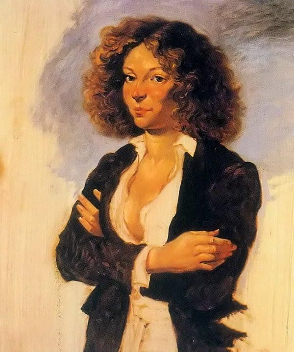 大师教你油画-人物头像步骤图