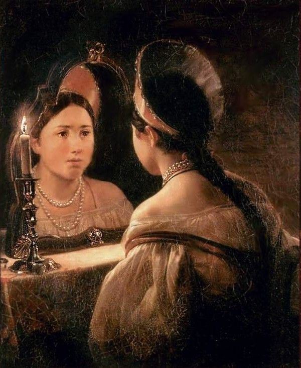 Karl Bryullov - Svetlana Guessing on Her Future