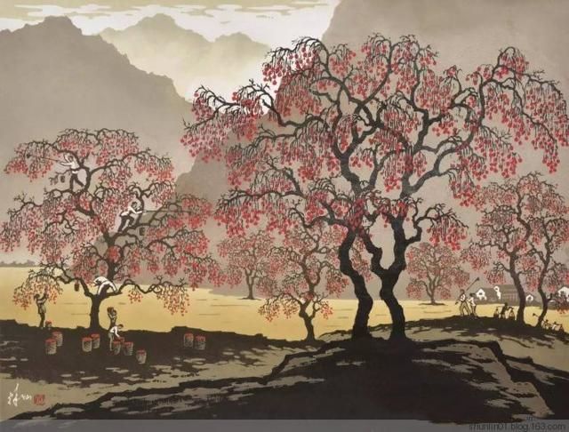 林灿版画作品欣赏