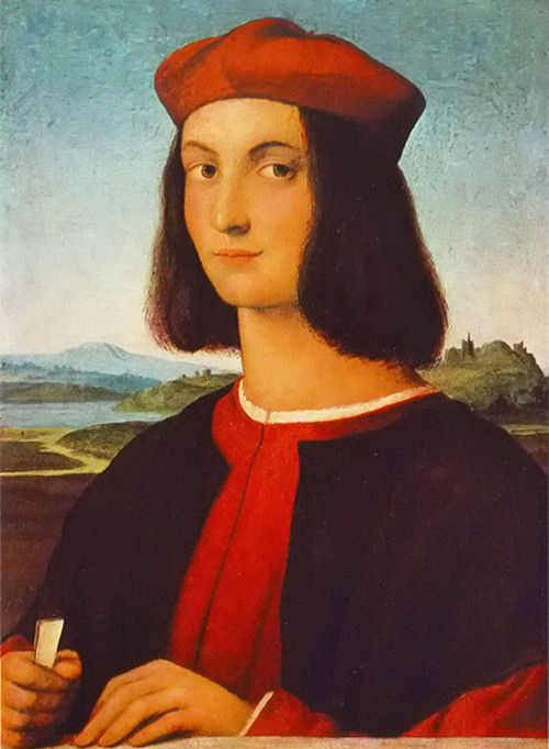 前100幅世界名画（八十）-拉斐尔【彼得罗・本博的肖像】作品-- 意大利