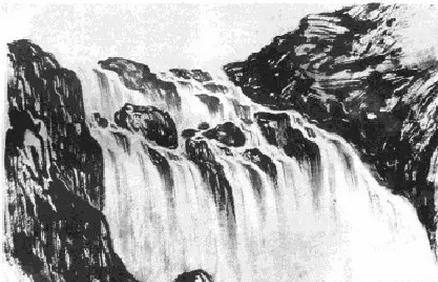 图文教程:瀑布、海水、江水的画法