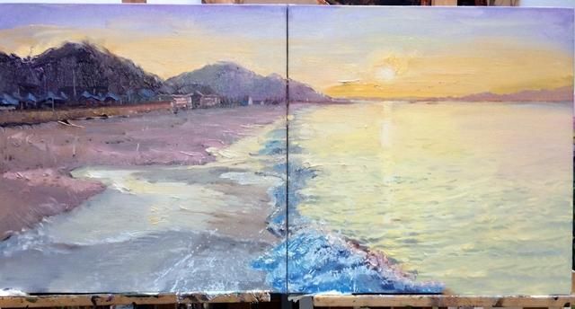 《印象・日出》步骤图