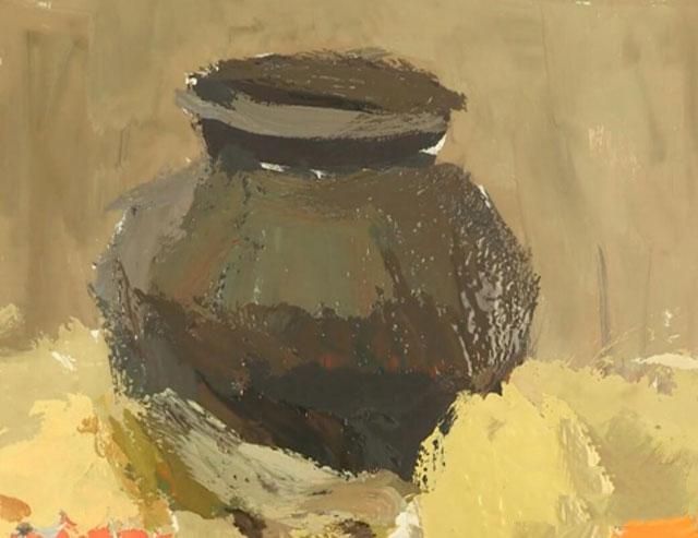 色彩静物组合蔬菜水果的画法