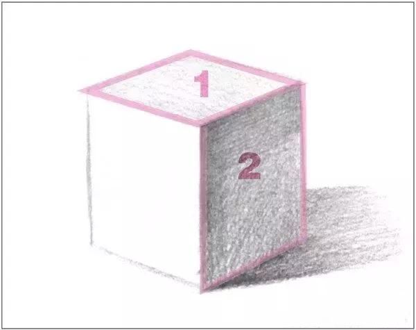 如何学素描――素描正方体的绘画技巧