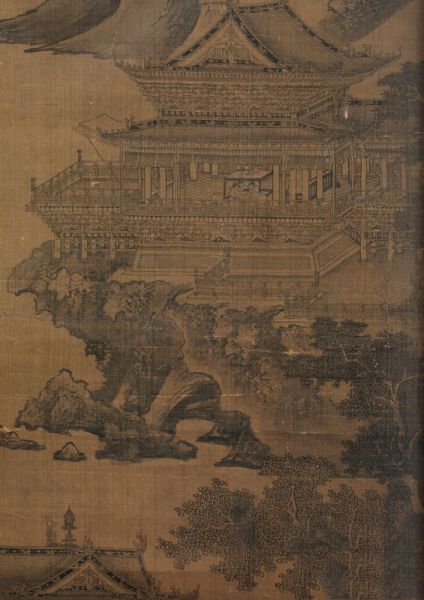 明皇避暑宫图-局部