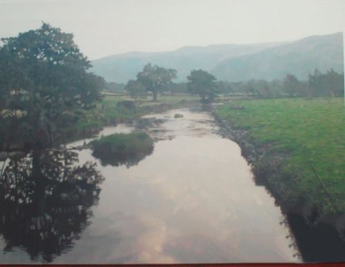 丙烯酸山水画 丙烯酸山水画
