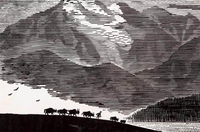 莫测，莫测！——版画大家莫测作品欣赏