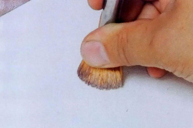 水彩画基本技法：水彩画涂色留白法图文教程07