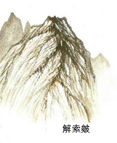 中国山水画技法之一