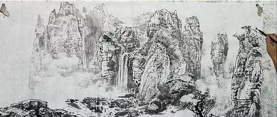 一副山水画是如何诞生的？手把手教你画！