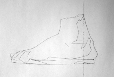 Bargue板5 -第二示意图