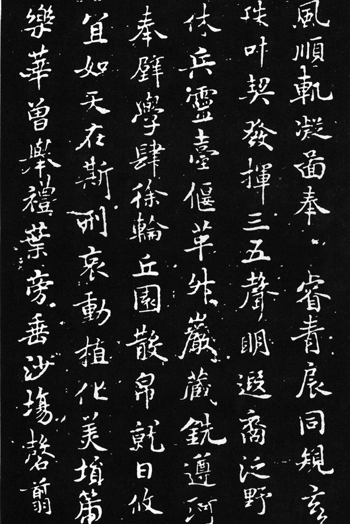 褚遂良楷书欣赏《文皇哀册》拓本