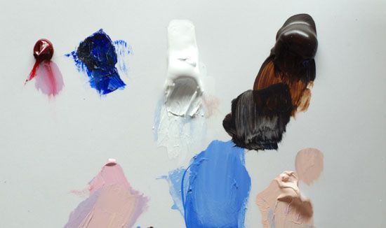 有限的调色板互补色