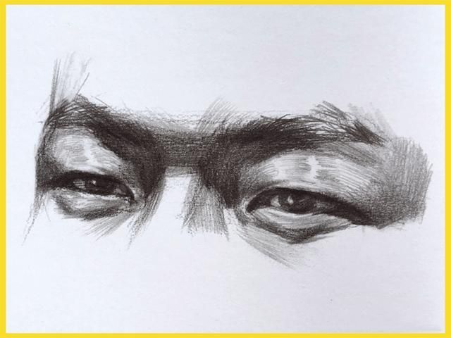 如何画好人物的眼睛,铅笔手绘画眼睛素描教程全解析,男女生眼睛的结构及素描速写画法步骤
