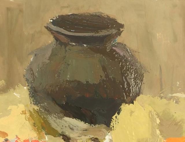 色彩静物组合蔬菜水果的画法