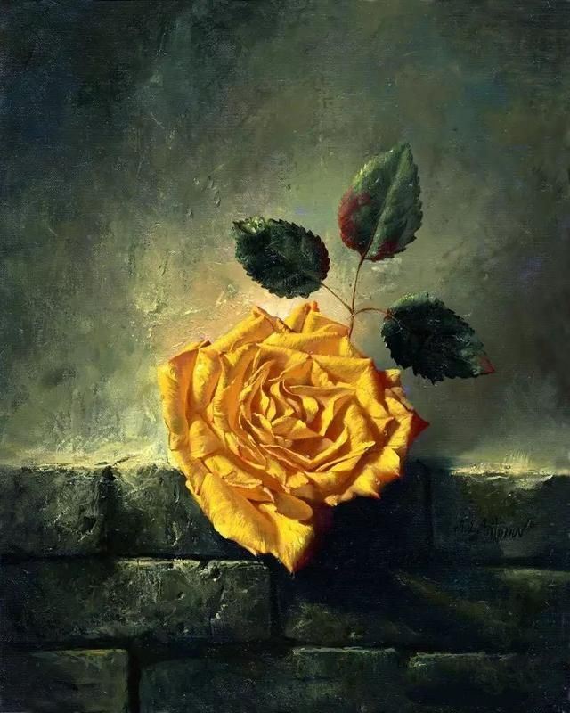 想把油画花卉画好，请点击！