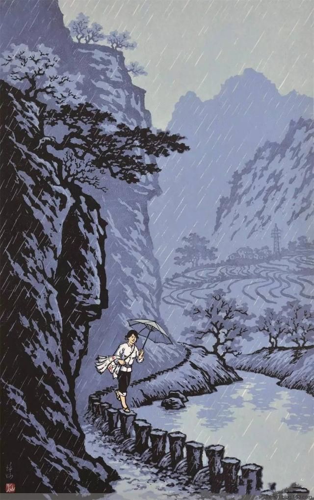 林灿版画作品欣赏