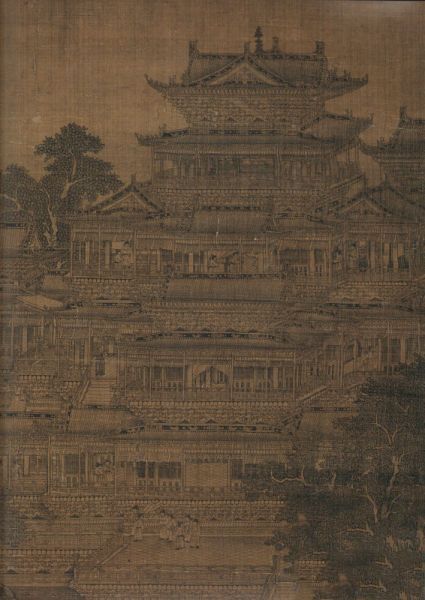 明皇避暑宫图-局部