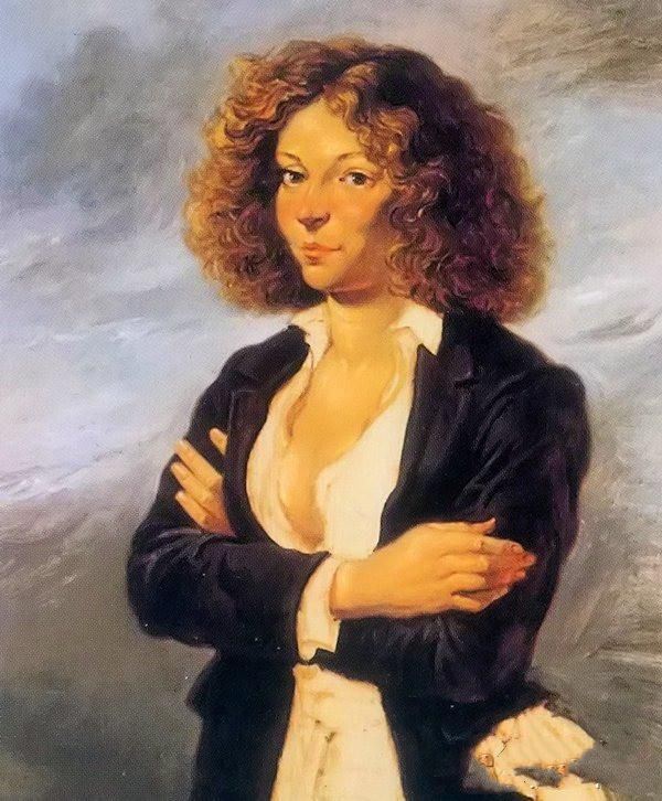 大师教你油画-人物头像步骤图