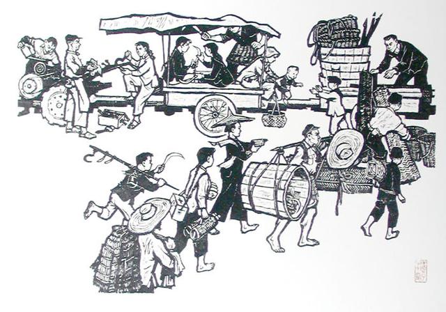 张漾兮版画作品欣赏