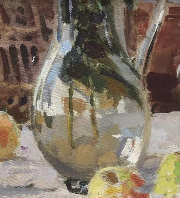 画廊夹竹桃和苹果